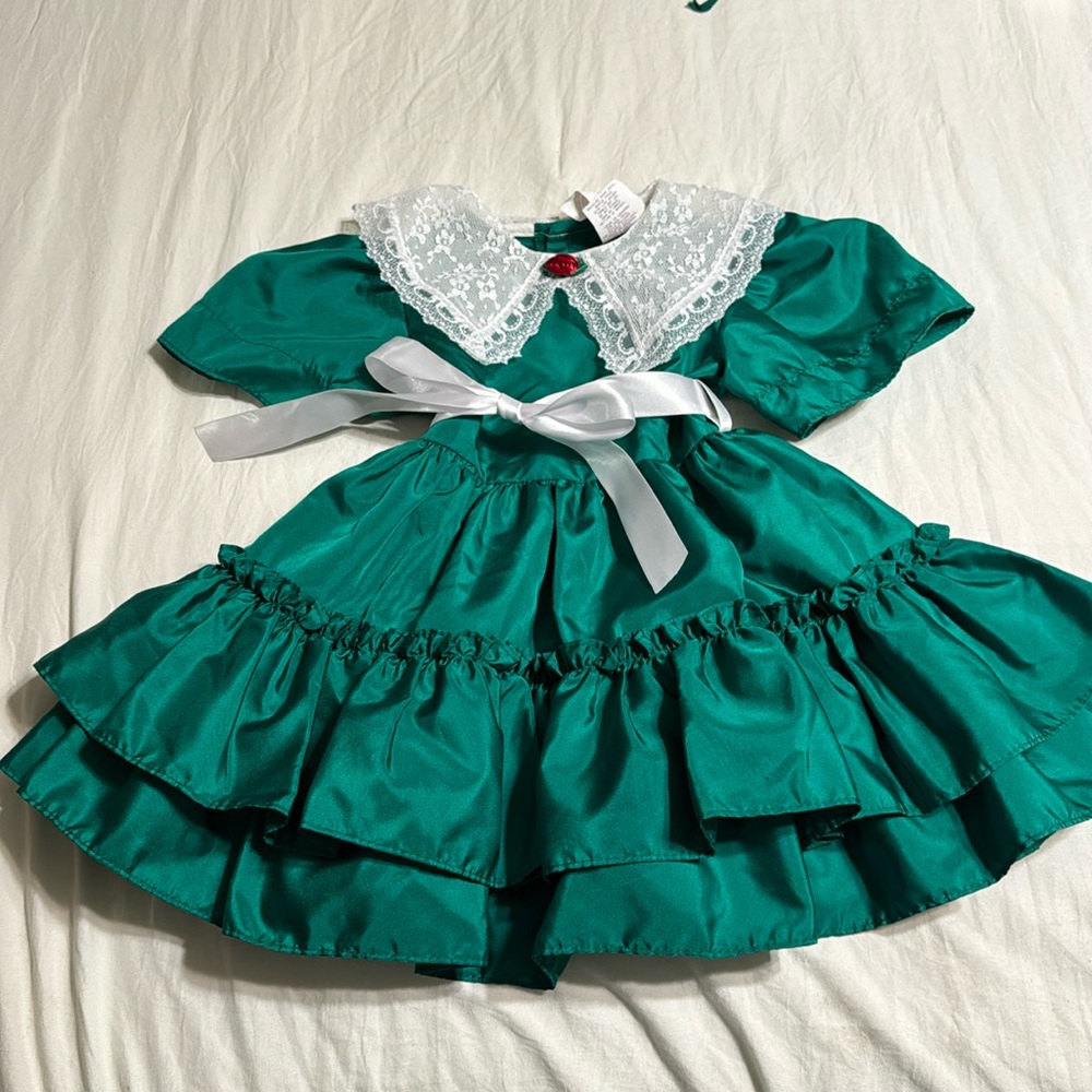 Vintage Girls Dress. Made in U.S.A